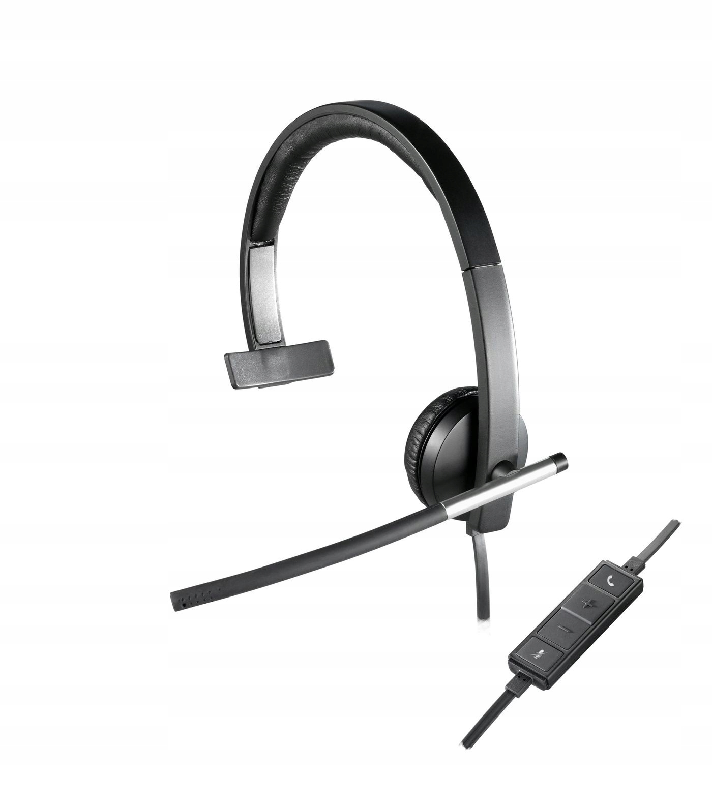 Logitech Usb Headset Mono, 981-000514