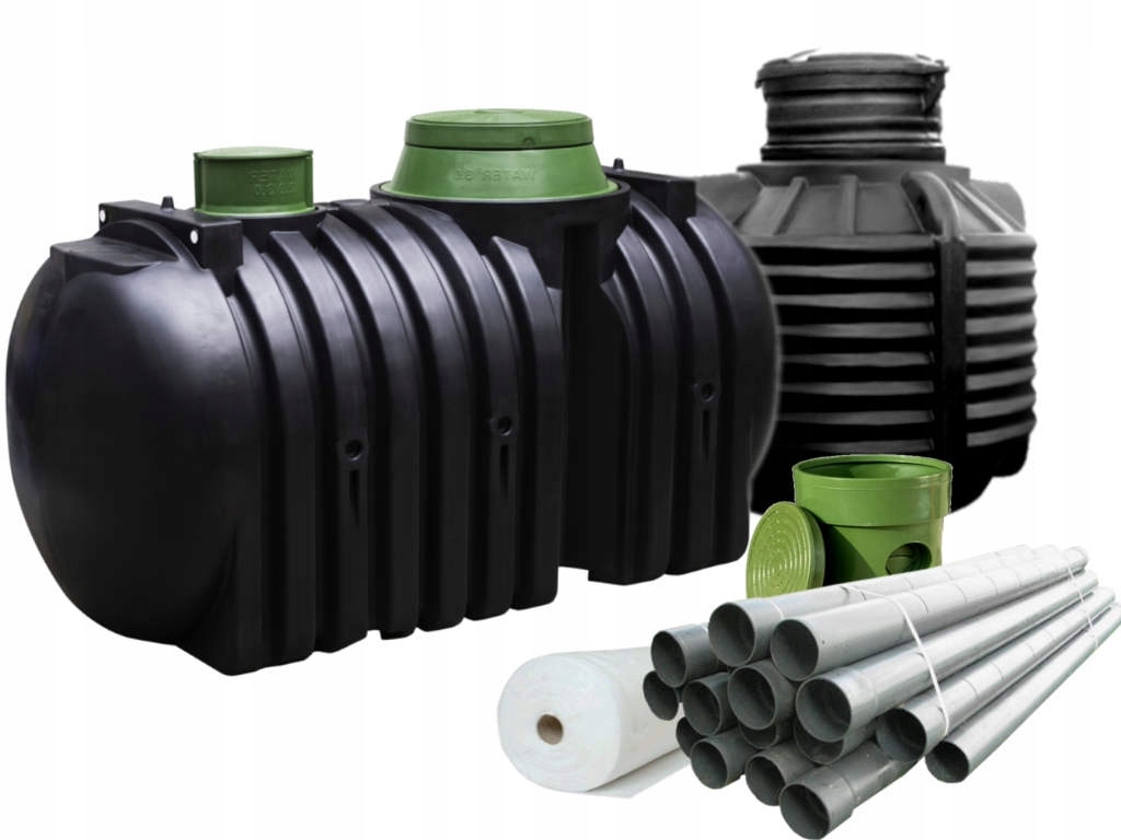 Oczyszczalnia trzykomorowa 4000 l. dla 4-7 os.TRAN