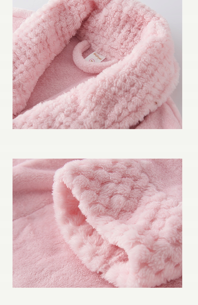 POLAROWY SZLAFROK DAMSKI DŁUGA ELEGANCKI CIEPLY MĘKKI GRUBA KIESZEŃ JAKOŚĆ Cechy dodatkowe ocieplenie kieszenie