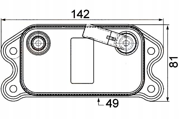 CHŁODNICA OLEJU [HELLA] Producent części Hella