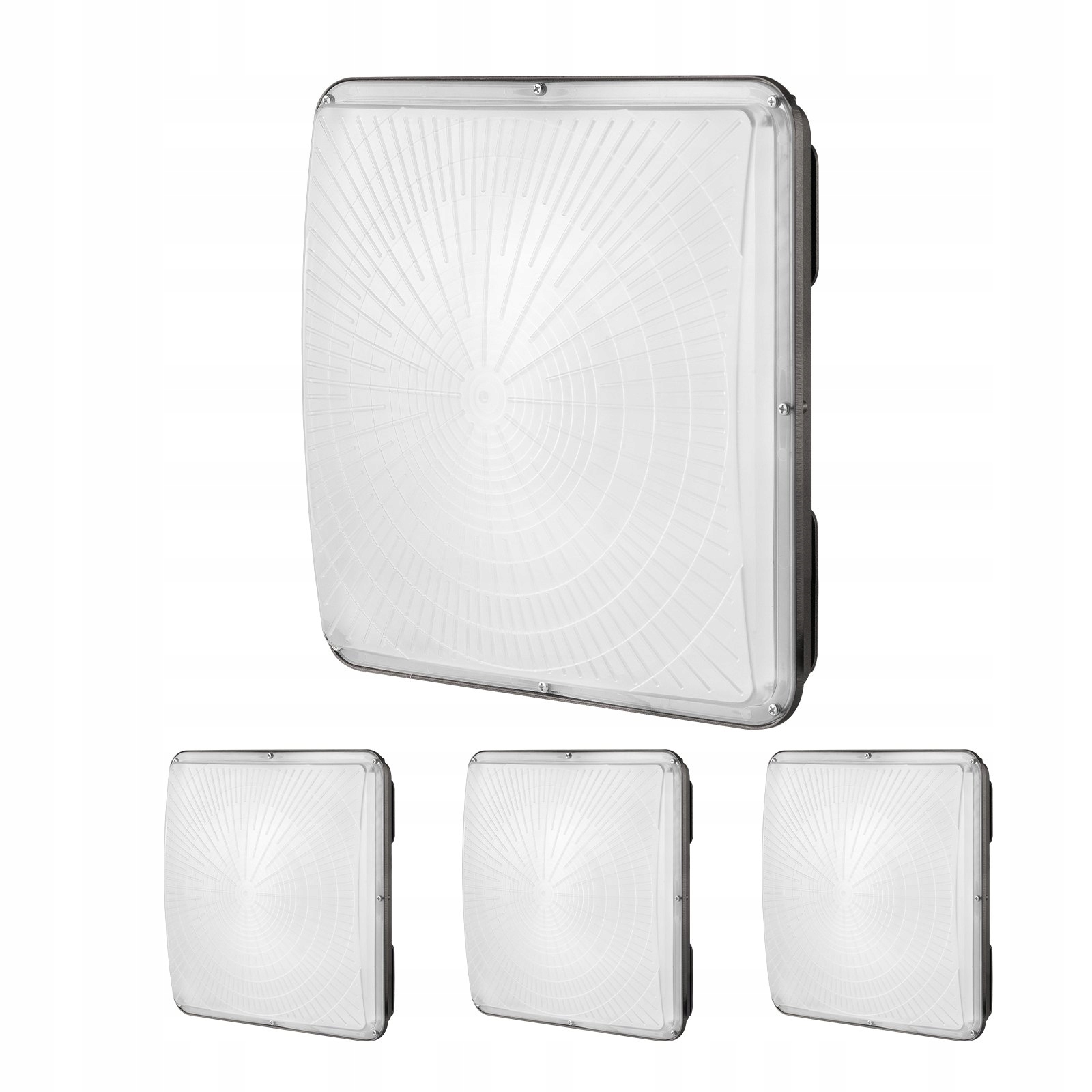 Sada Led lamp 150W 4 ks 16500 lm 5000K silné, energeticky úsporné, studená bílá