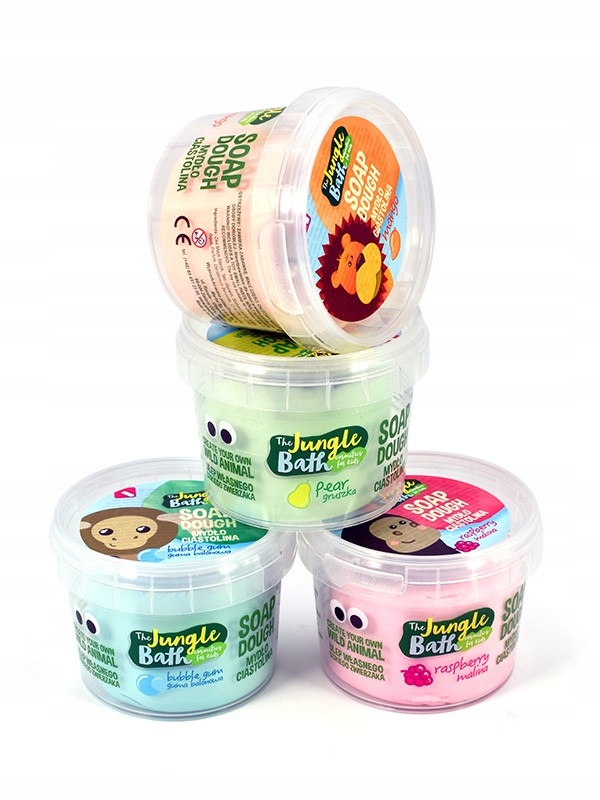 

Jungle- Mydełko ciastolina dla dzieci 4x100g+oczka