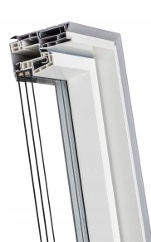 Okno dachowe 3 szybowe PVC OptiLight TLP U4 78x118 RAL 7022 Marka Kronmat OptiLight