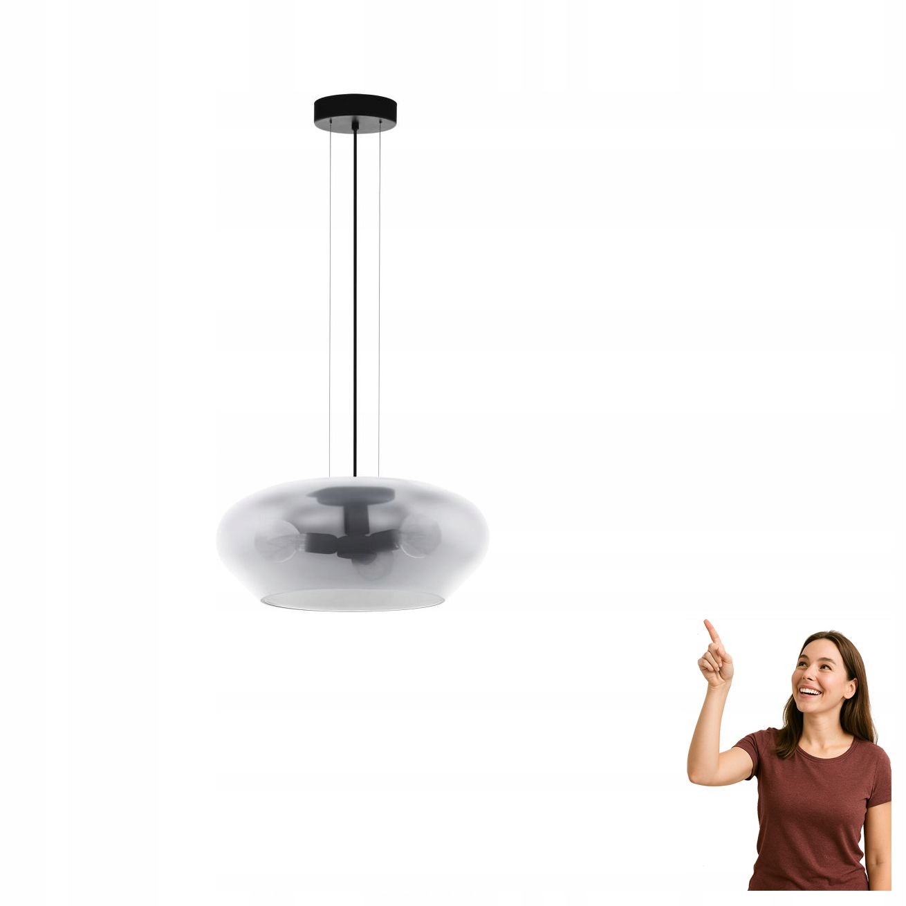 Závěsná lampa Priorat 39658 Eglo