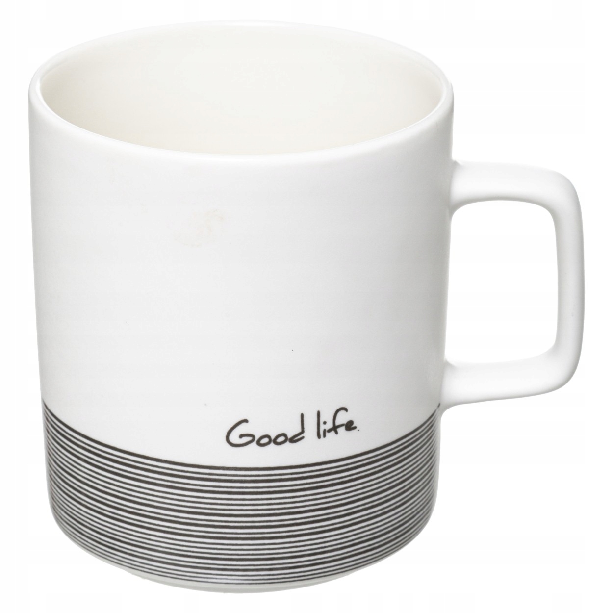 

Duży kubek 480 ml porcelanowy Z nadrukiem Biały