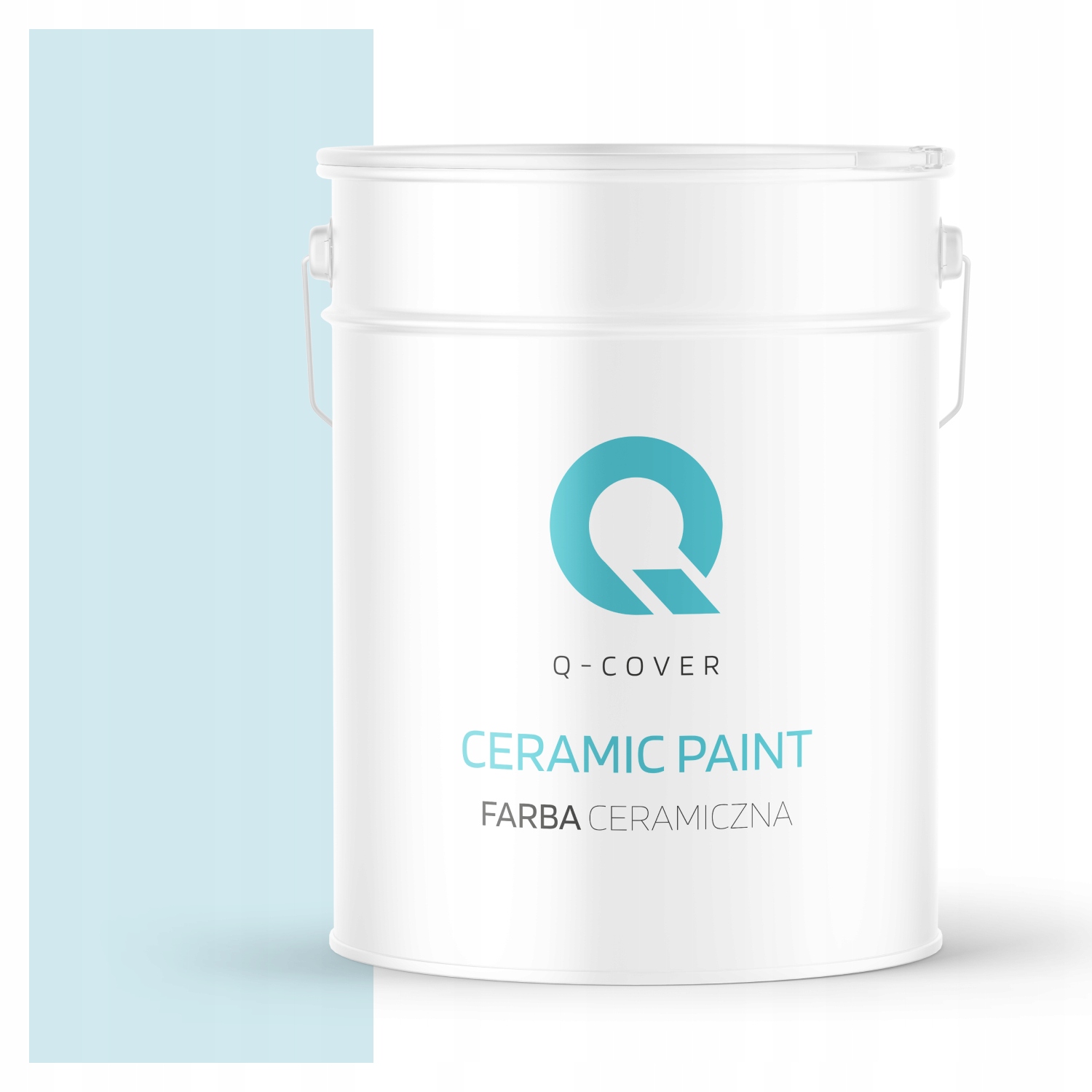 Keramická Farba Na Stenu Hlboká Matná Trvanlivá 10 L Farba Biela Modrá H0378