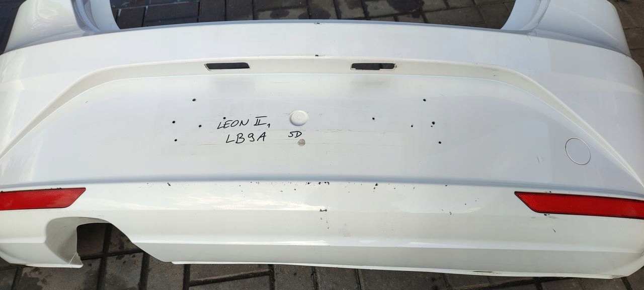 bumper rear part rear Seat Leon II LIFT 1,2 TSI LB9A