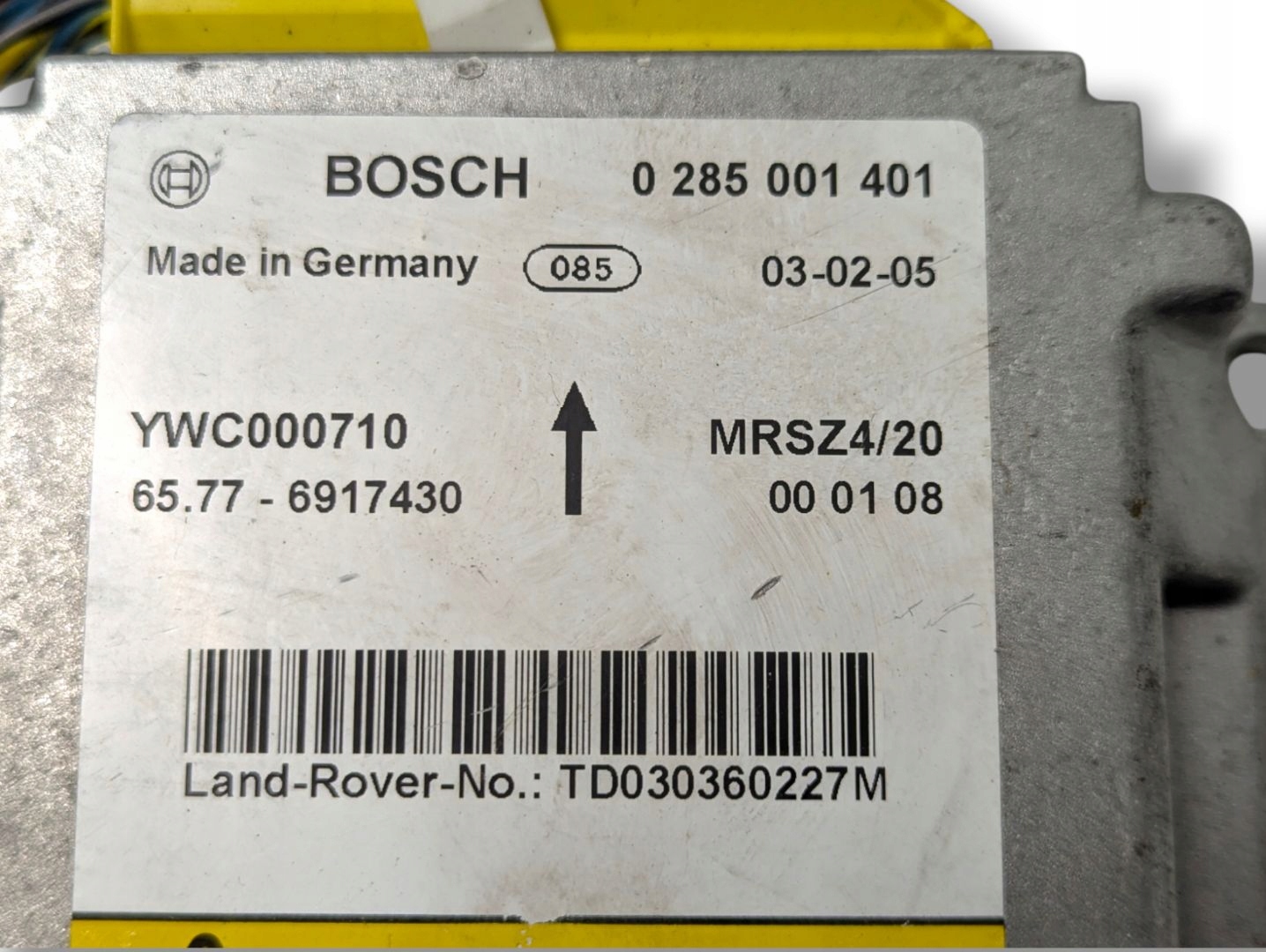 modulo airbag Land Rover Range Rover 3 L322 2003 YWC000710