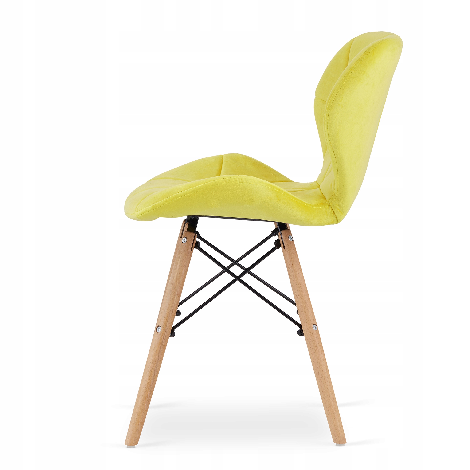 Stół + 2 Krzesła Nowoczesny Skandynawski Styl Liczba krzeseł w zestawie 2