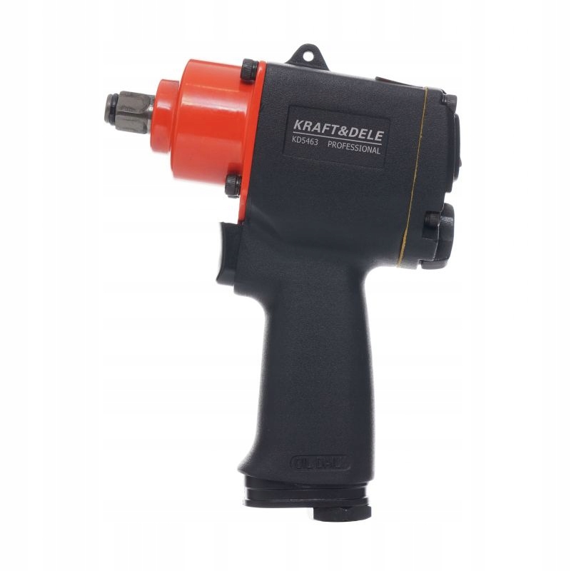 POSTOLET KLUCZ UDAROWY WARSZTATOWY PNEUMATYCZNY 1/2" KRÓTKI 850-1100 Nm Marka Kraft&Dele