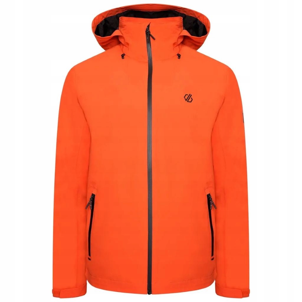 Męska wodoodporna kurtka z kapturem Dare2b Switch Out II pomarańczowa