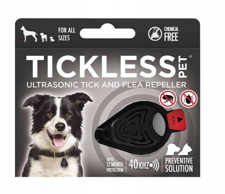 Levně Ultrazvuková Ochrana Proti Klíšťatům A Blechám Pro Psy Tickless Pet