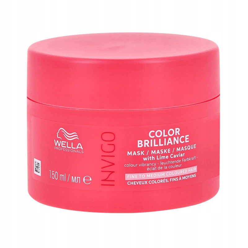 Wella Professionals Invigo Color Brilliance Maska pro jemné vlasy 150 Ml