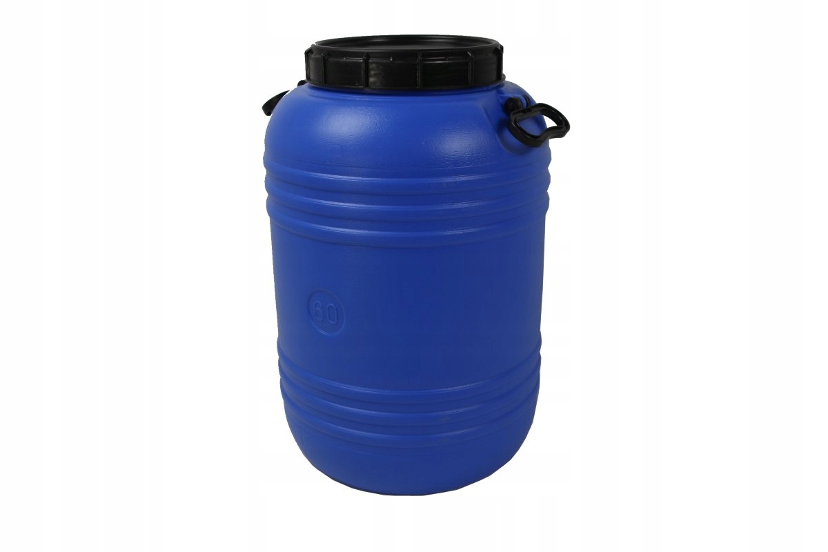 BECZKA PLASTIKOWA 60L POJEMNIK DO KISZENIA WINO NIEBIESKA CN6 60L ATEST Typ do fermentacji