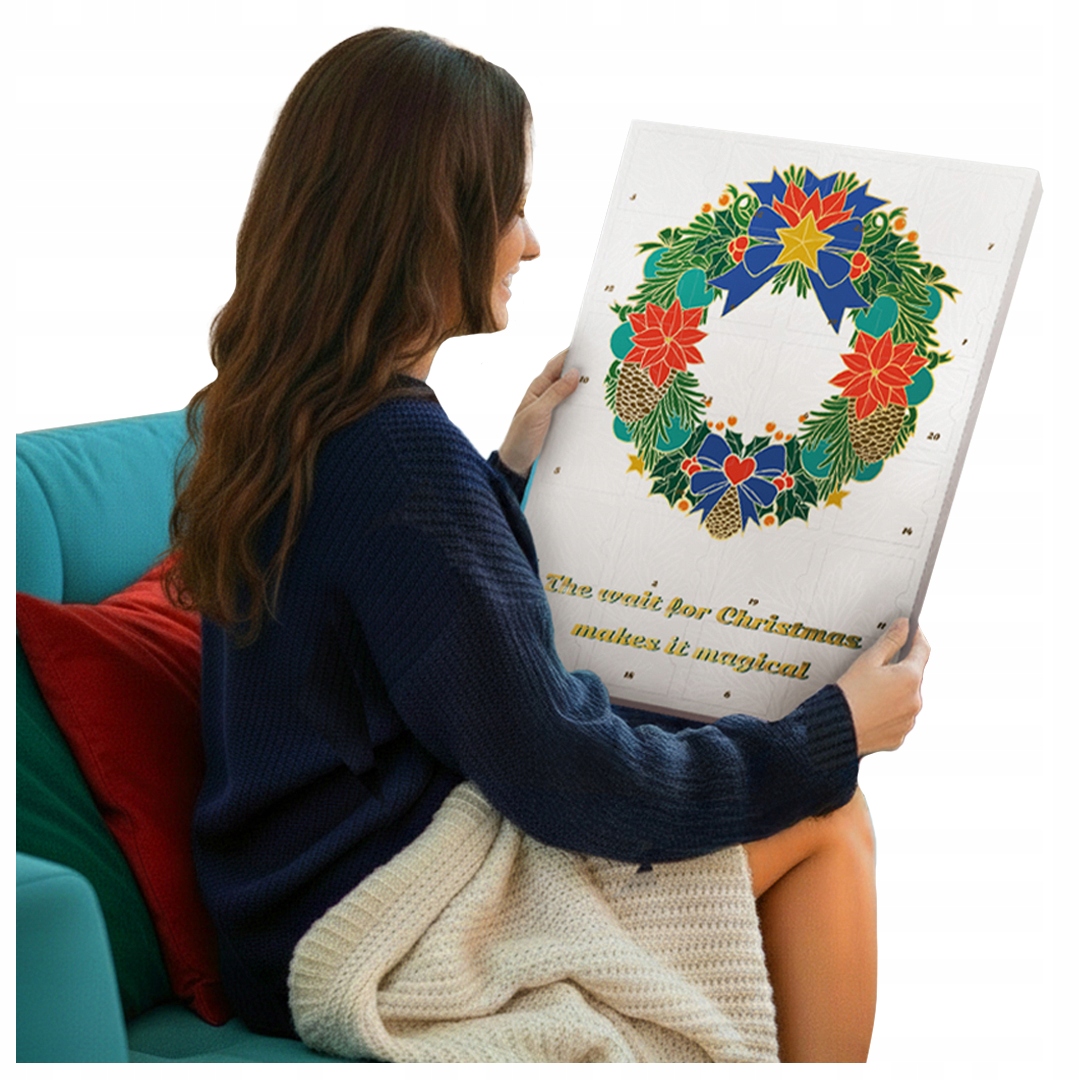 Levně Adventní Kalendář 2025 S Kávami 24 Různých Sáčků S Mletými Kávami