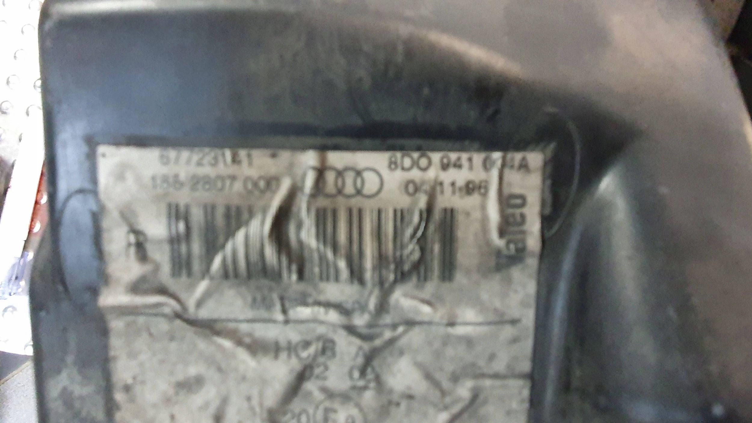 light front right AUDI A4 B5 95- 8D0941004A