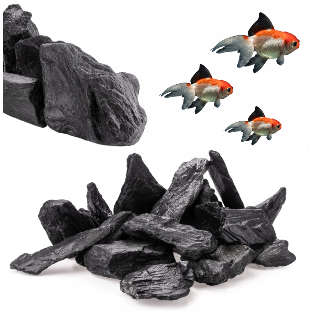 Dekorace Do Akvária Břidlice Stromová Černá 10kg
