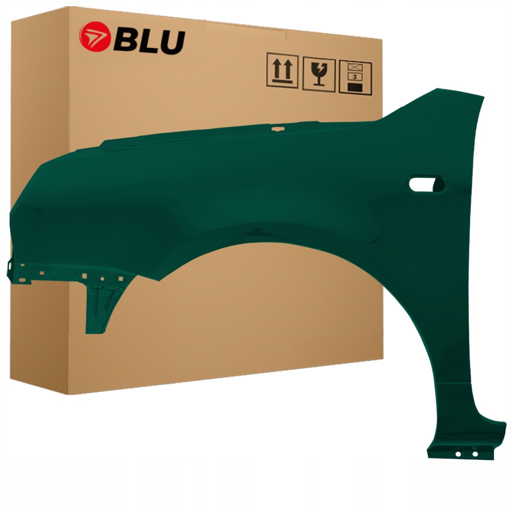 Blu Blatník Vw Lupo LA6N levý zelený 98-05 přední