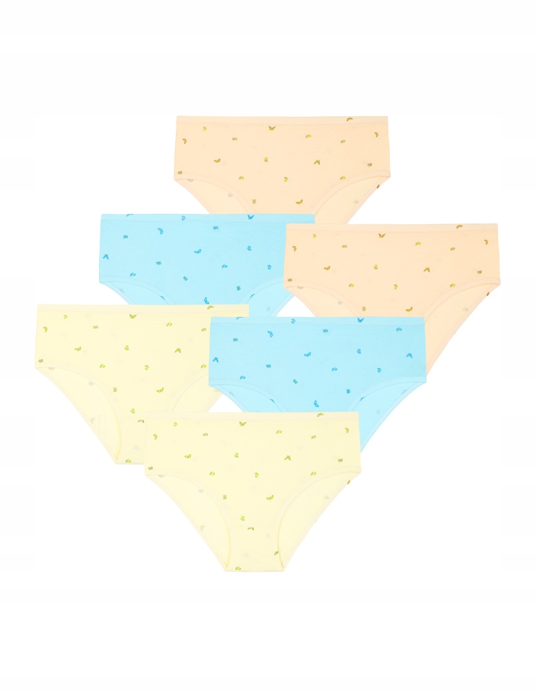 MAJTKI DAMSKIE BAWEŁNIANE FIGI MORAJ 6-PAK - r. L