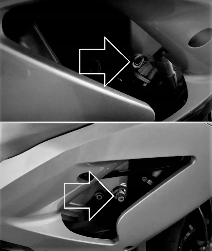 Crash pady dwuśrubowe Kawasaki ZX-6R Ninja 636 ZX6R 2003 2004 Azarel PRO EAN (GTIN) 5905744045070