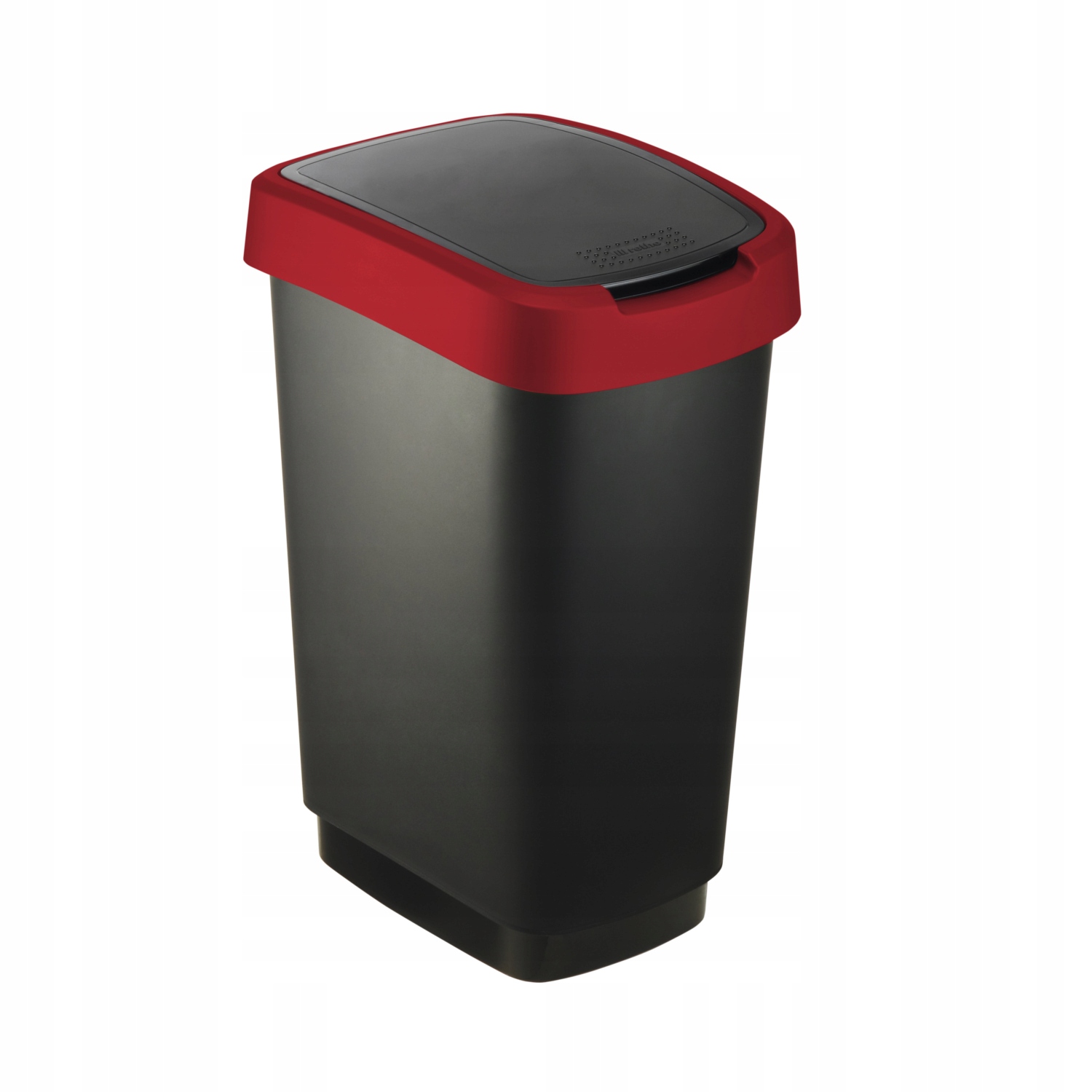 

Kosz na śmieci uchylny 25 L Twist czarny/czerwony