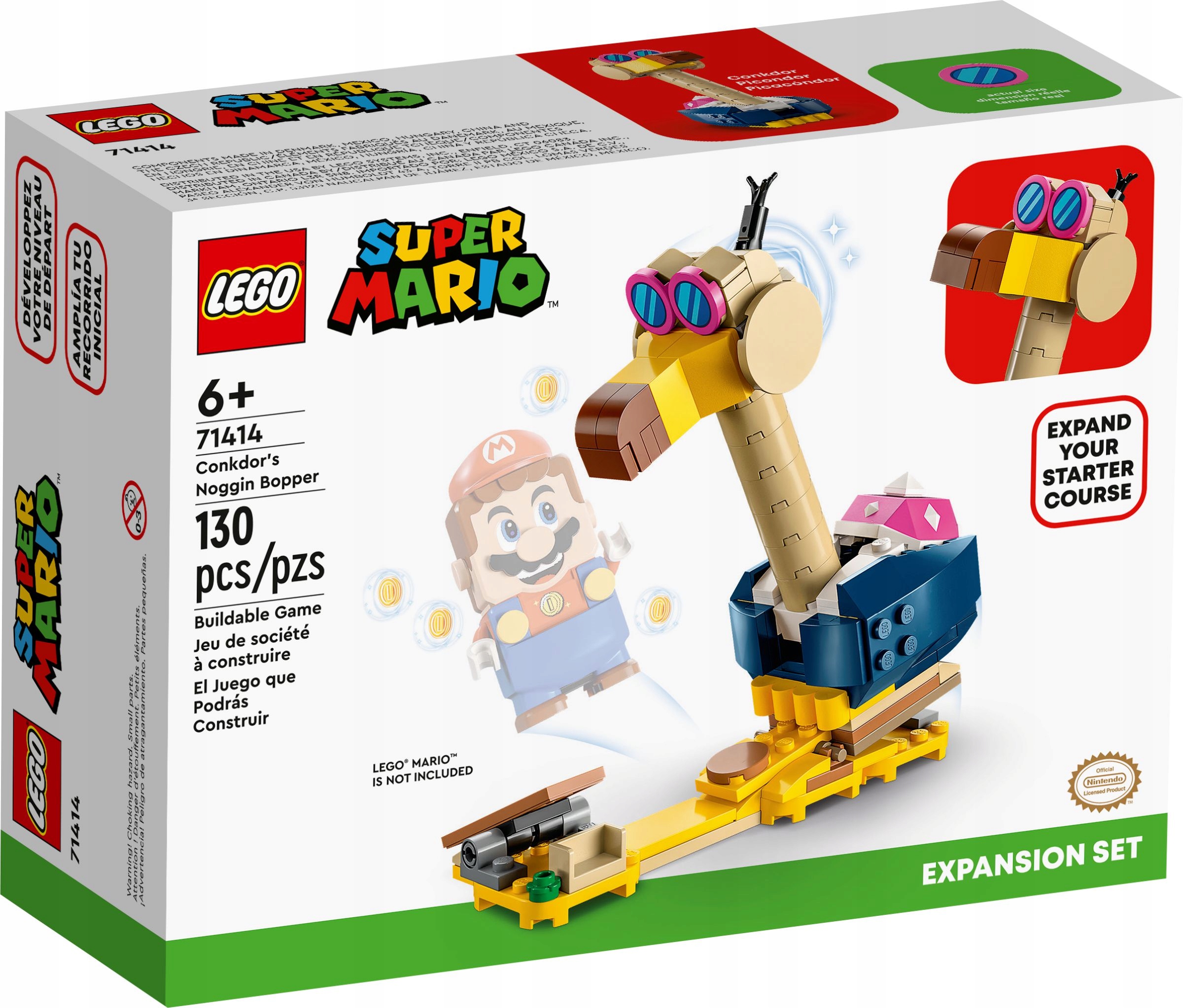 

Lego 71414 Mario Conkor's Noggin Bopper