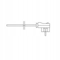 mała grzałka elektryczna SIM moc 400 W wyłącznik Marka Terma
