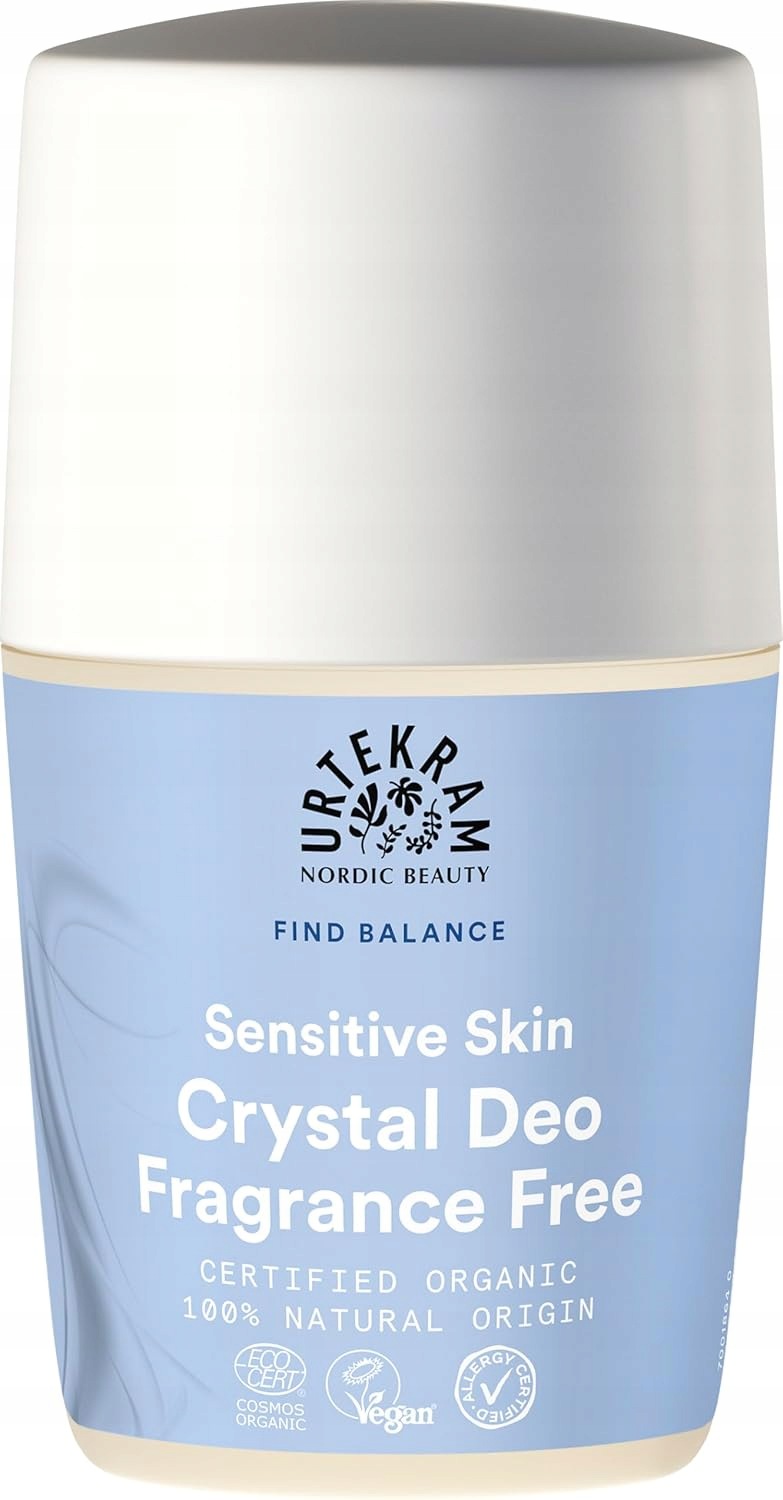 Urtekram Deodorant Roll-on bez zápachu 50 ml Veganský minerální