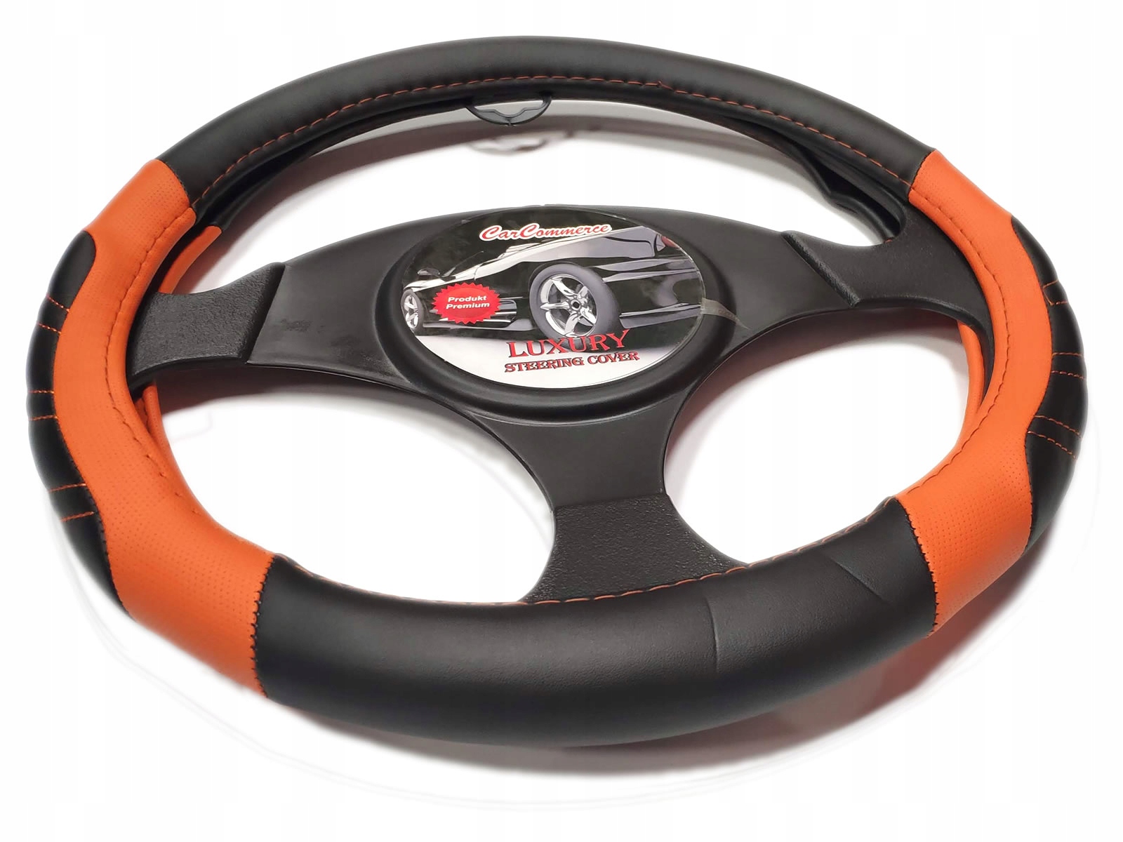 POKROWIEC NA KIEROWNICE M 37-39cm PREMIUM LUXURY EAN (GTIN) 5901225424211