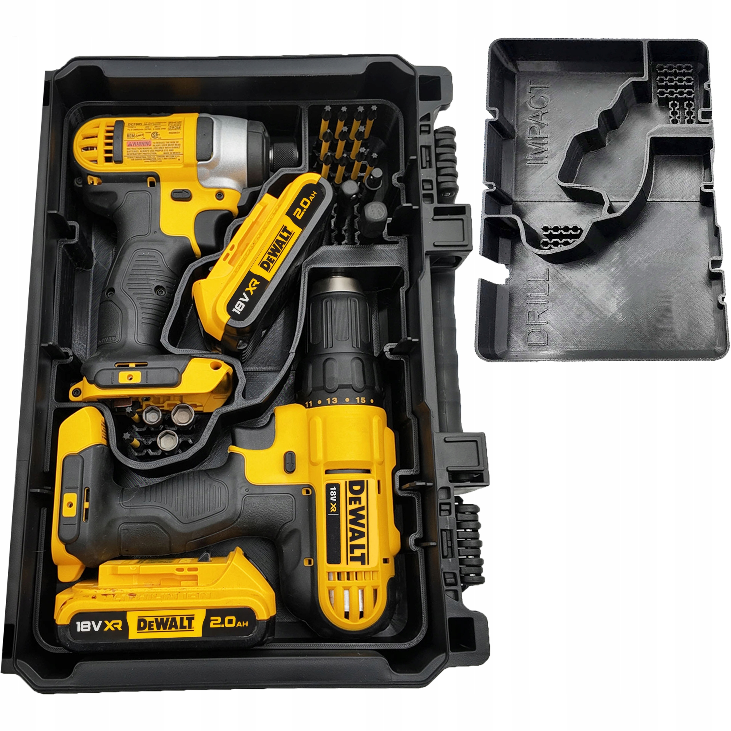 Organizer DeWalt ToughSystem 2.0 Do Wkrętarka Zakrętarka DCF885 DCD771 3DMX