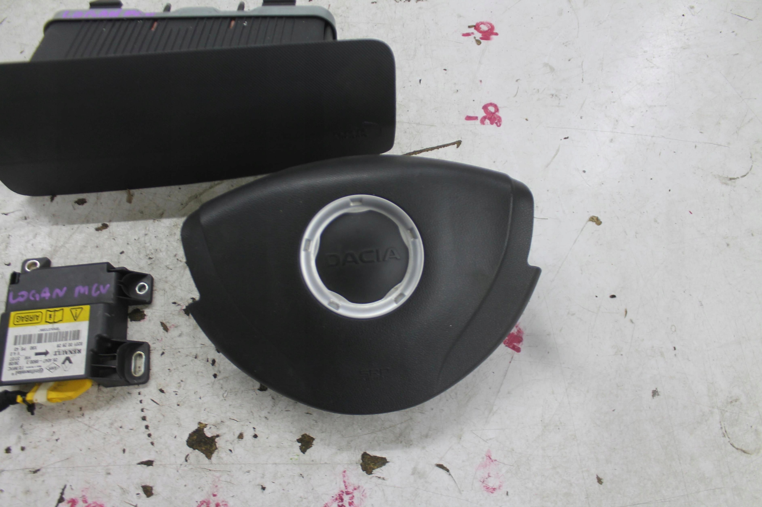 AIRBAG SENSOR KOMPLET DACIA LOGAN MCV E LIFT 08-12