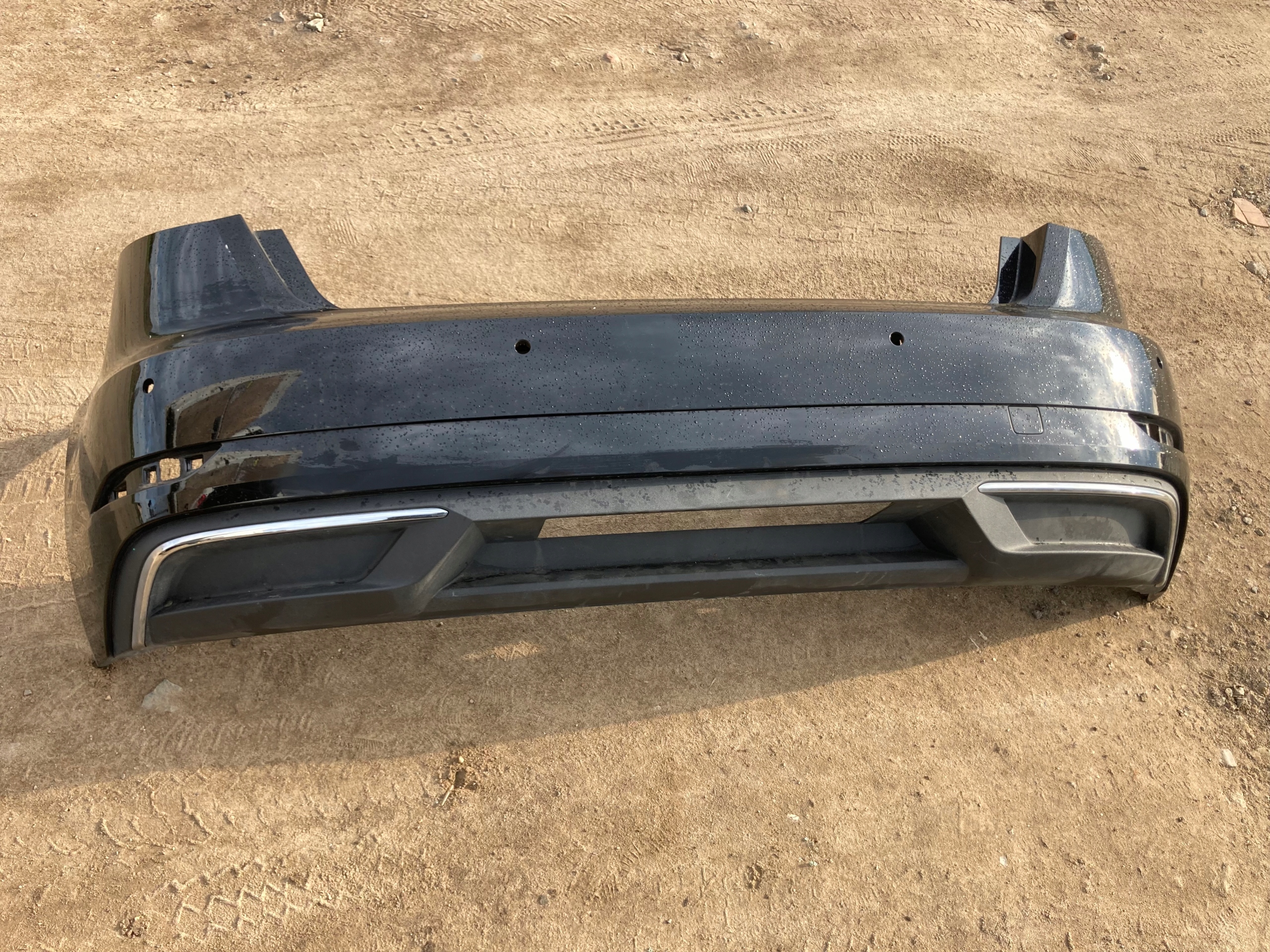 AUDI A3v4 РЕСТАЙЛИНГ Е-ТРОН БАМПЕР ЗАД. ЗАДНИЙ CHROM