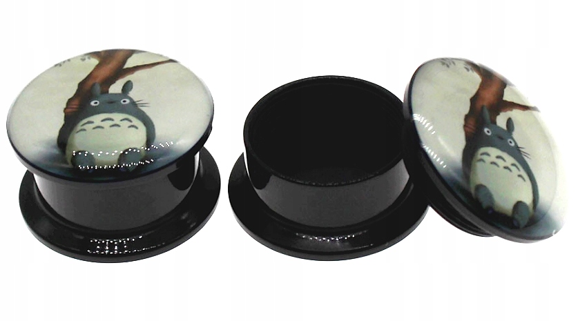 tunel plug anime Totoro Ghibli odkręcany 10mm
