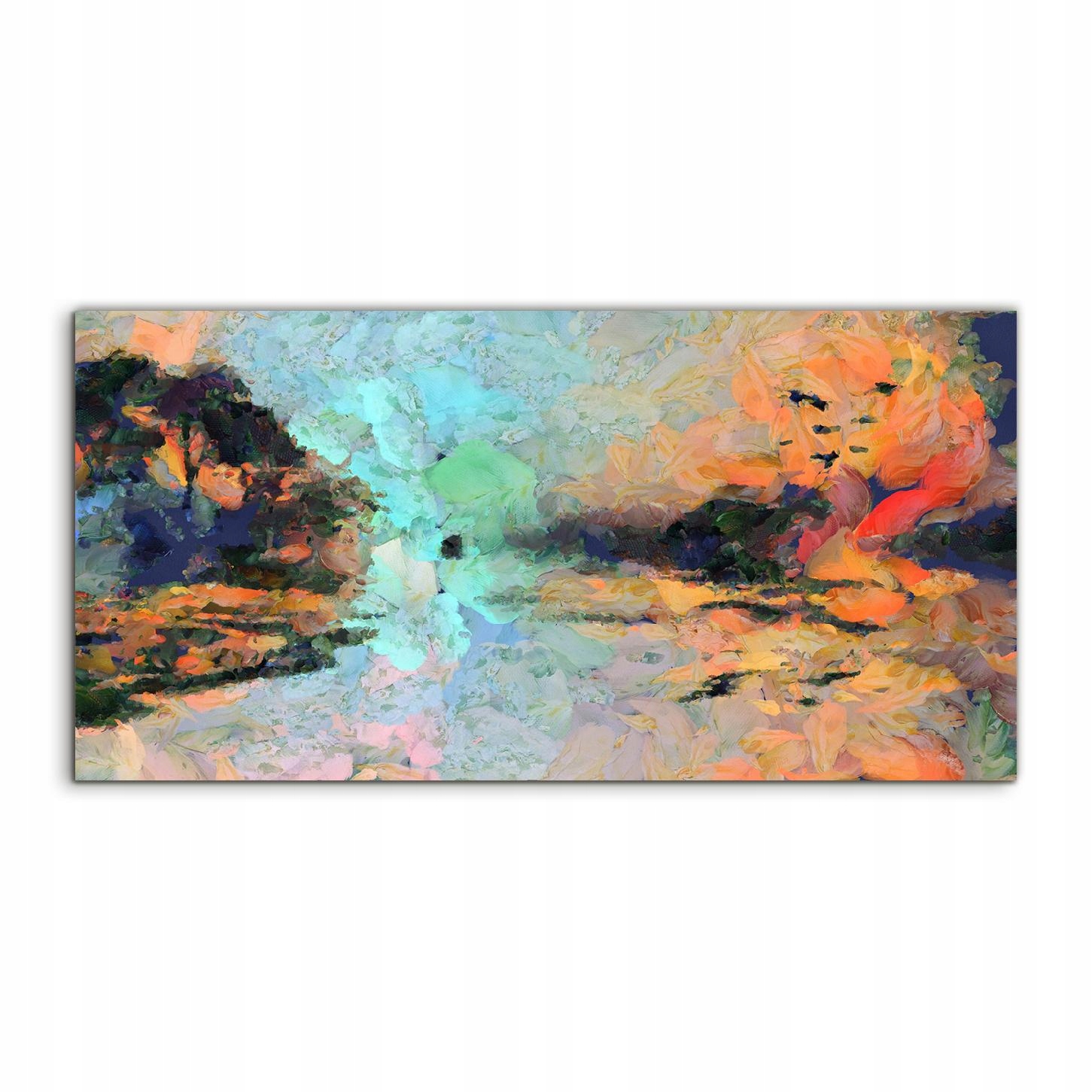 Akrylový obraz 120x60 závesný Voda Ostrov Krajina