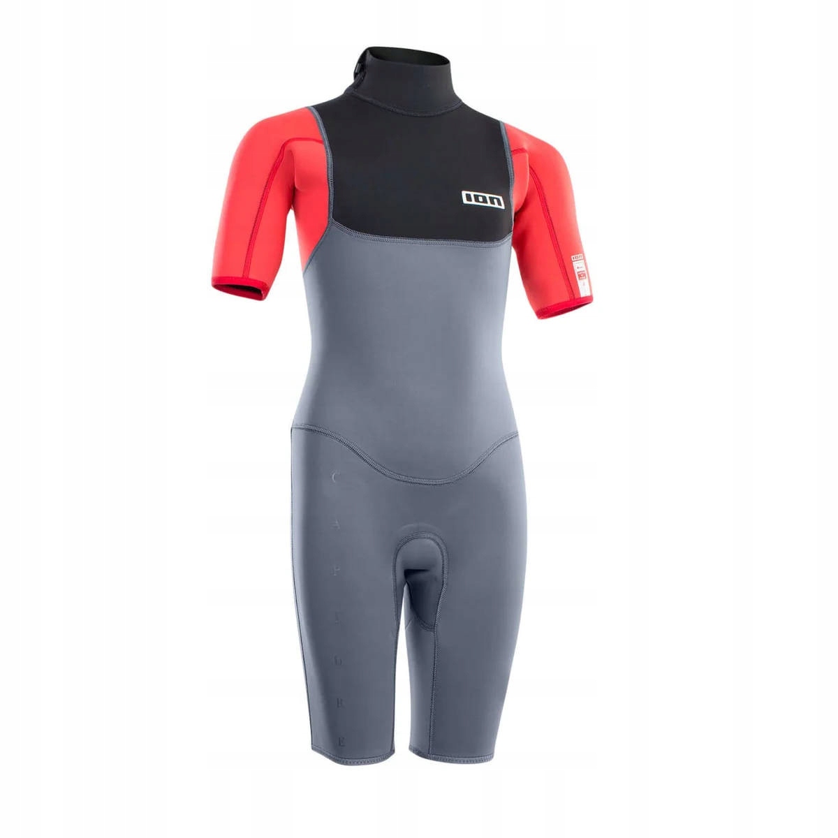 Pěna Ion Capture 2/2 Shorty Ss Back Zip Junior Blue Red 8 (124-134 cm)