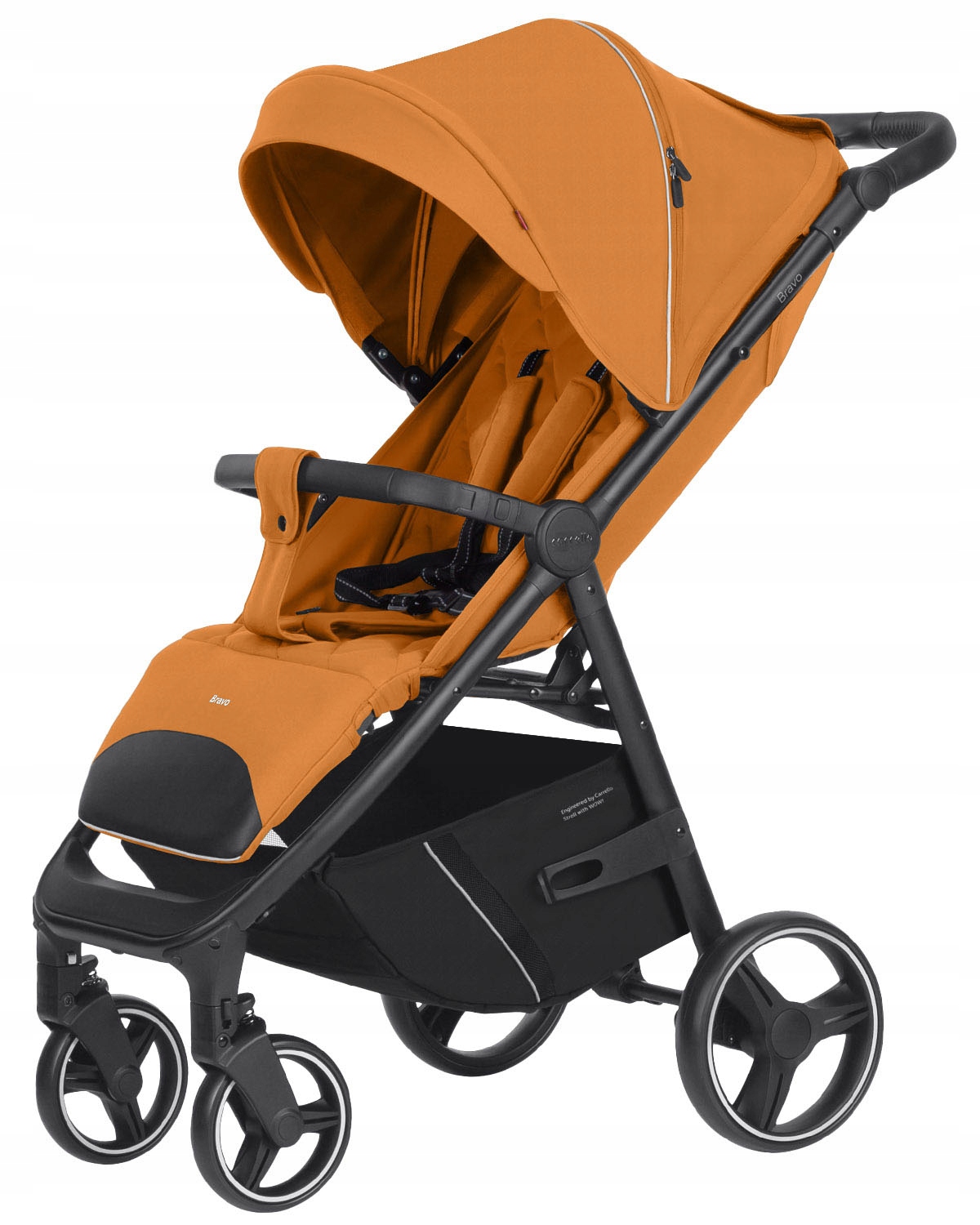 Wózek CARRELLO Bravo 2024 CRL-8512 Amber Orange