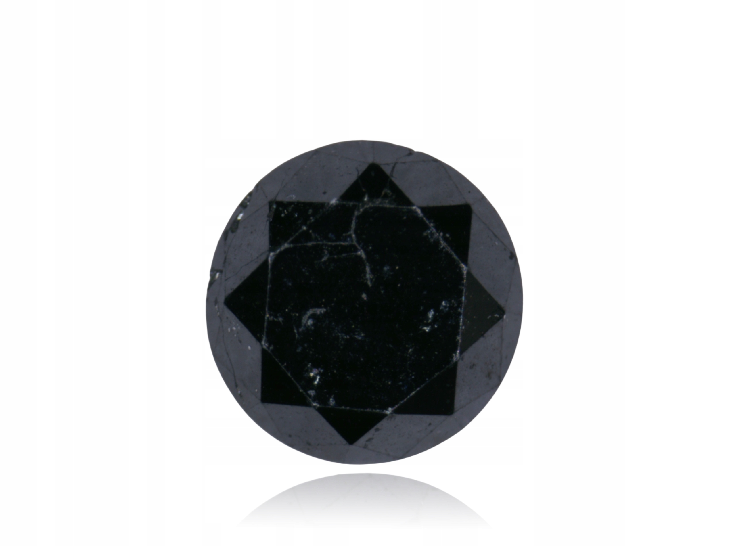 Diamond 0.09ct Black Briliant eCertifikát Wbd