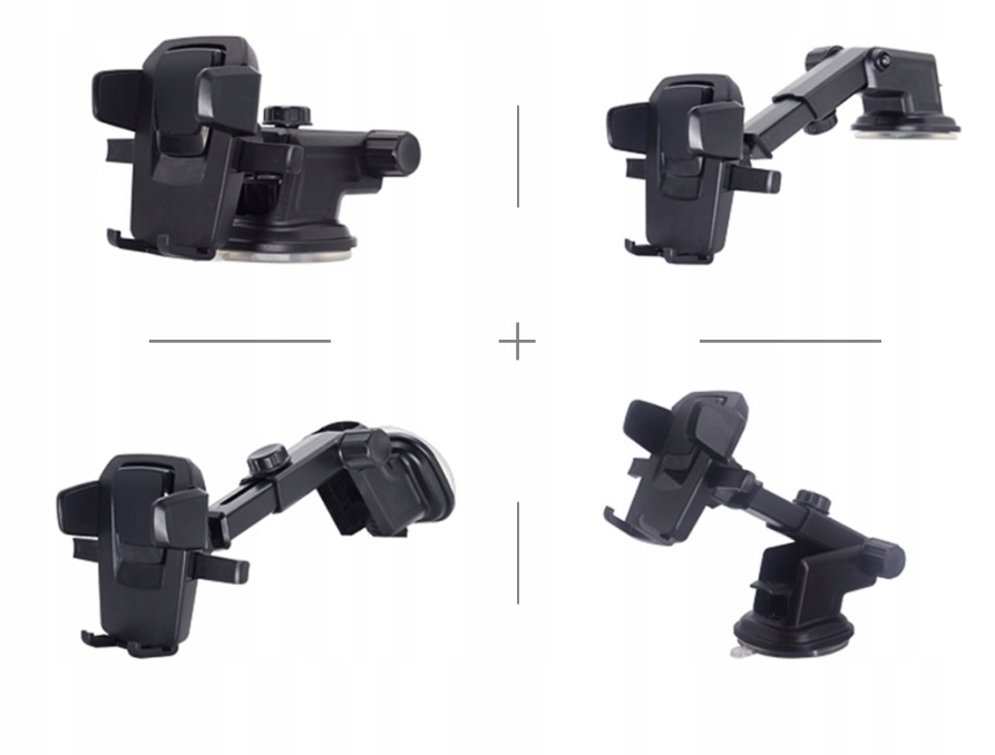 UCHWYT SAMOCHODOWY NA TELEFON NA SZYBĘ + DO KRATKI Marka Inna