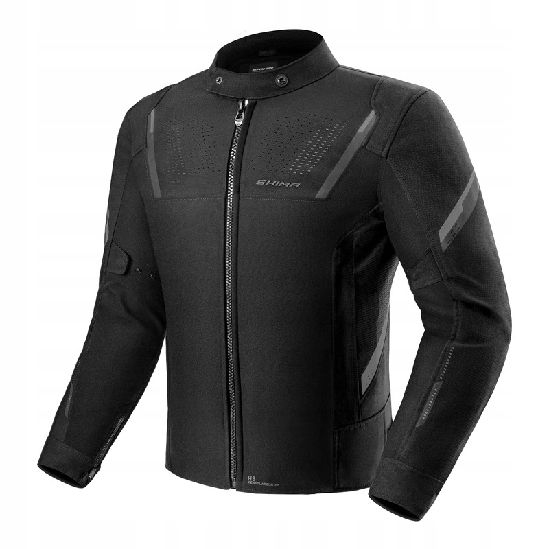 Textilná motocyklová bunda Shima Rush 3.0 G2 Black čierna Darčeky