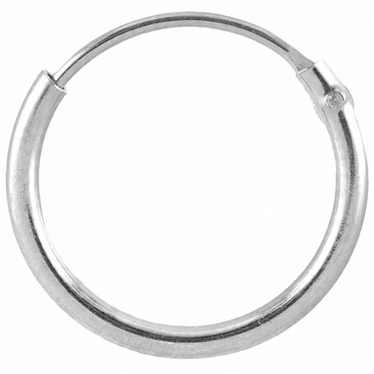 

Kolczyk koła kółka 12 mm 1 sztuka srebro 0,925