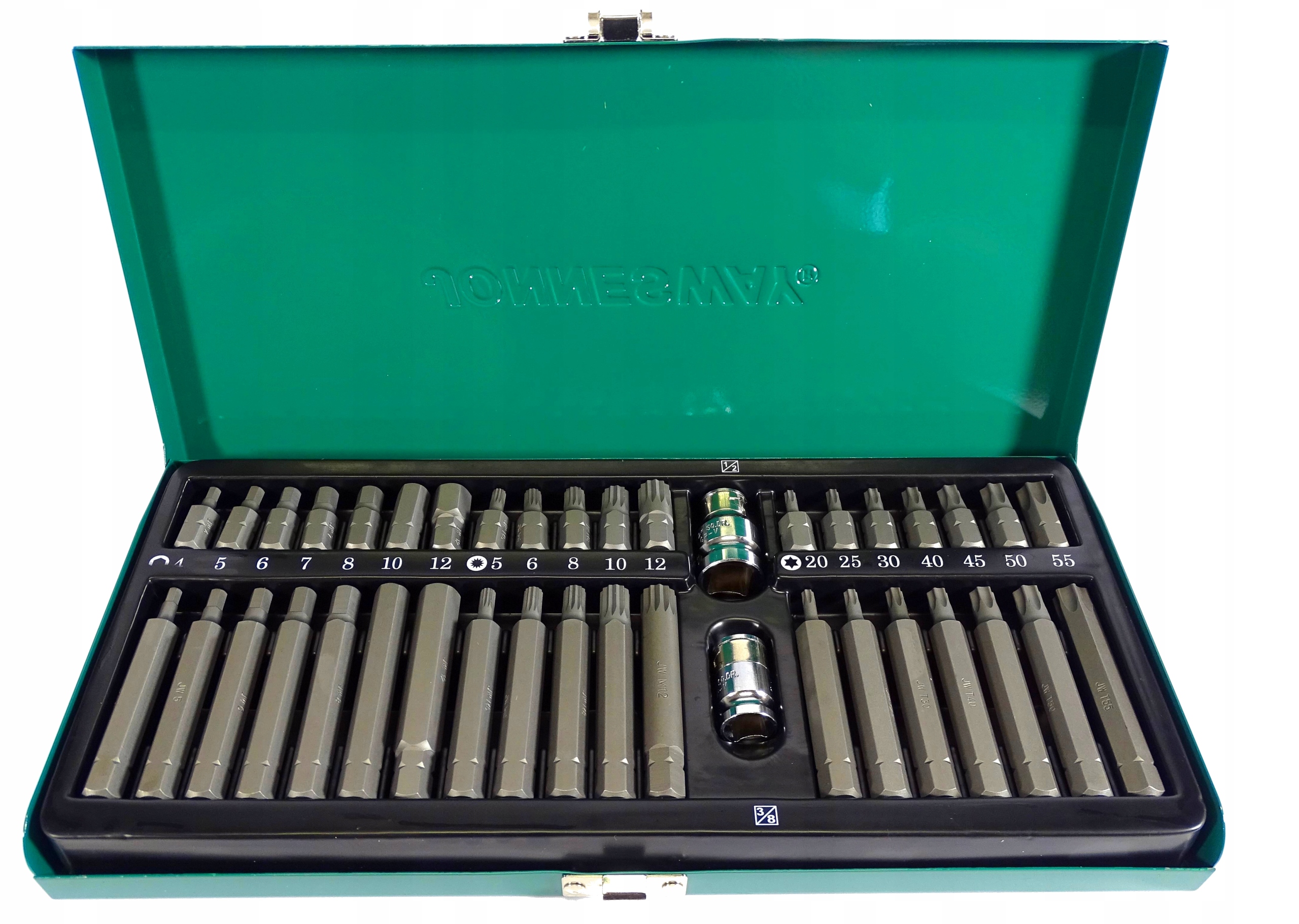 

Torx Imbus Xzn Zestaw Mocnych Bitów 40cz Jonnesway