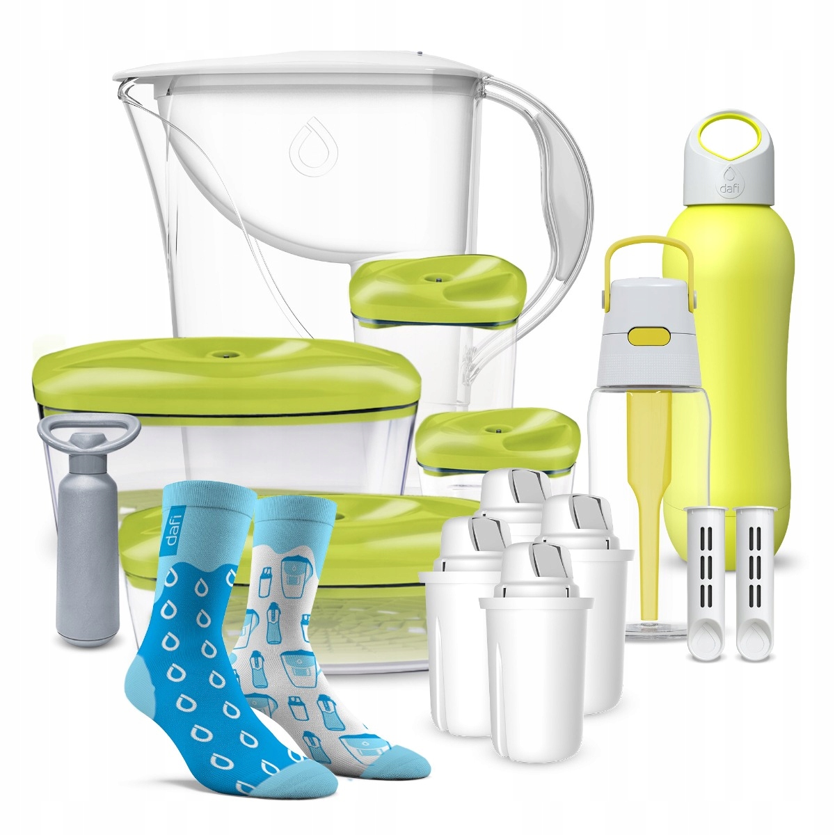 Niezbędnik Studenta Dafi S12 Seeyoo Set 4 Skarpetki Dafi