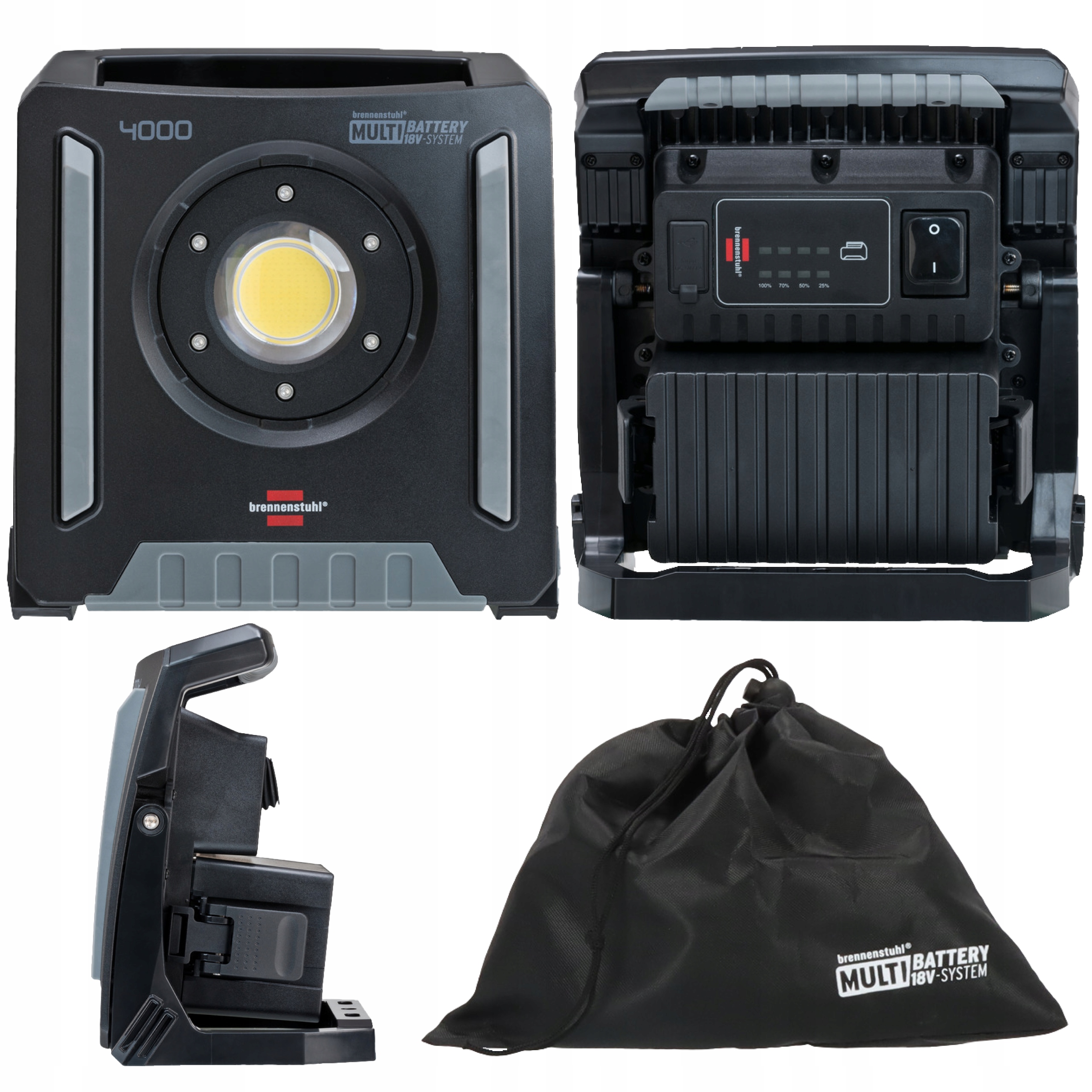 

Lampa 18V Do Bosch Millwaukee Dewalt Metabo Makita
