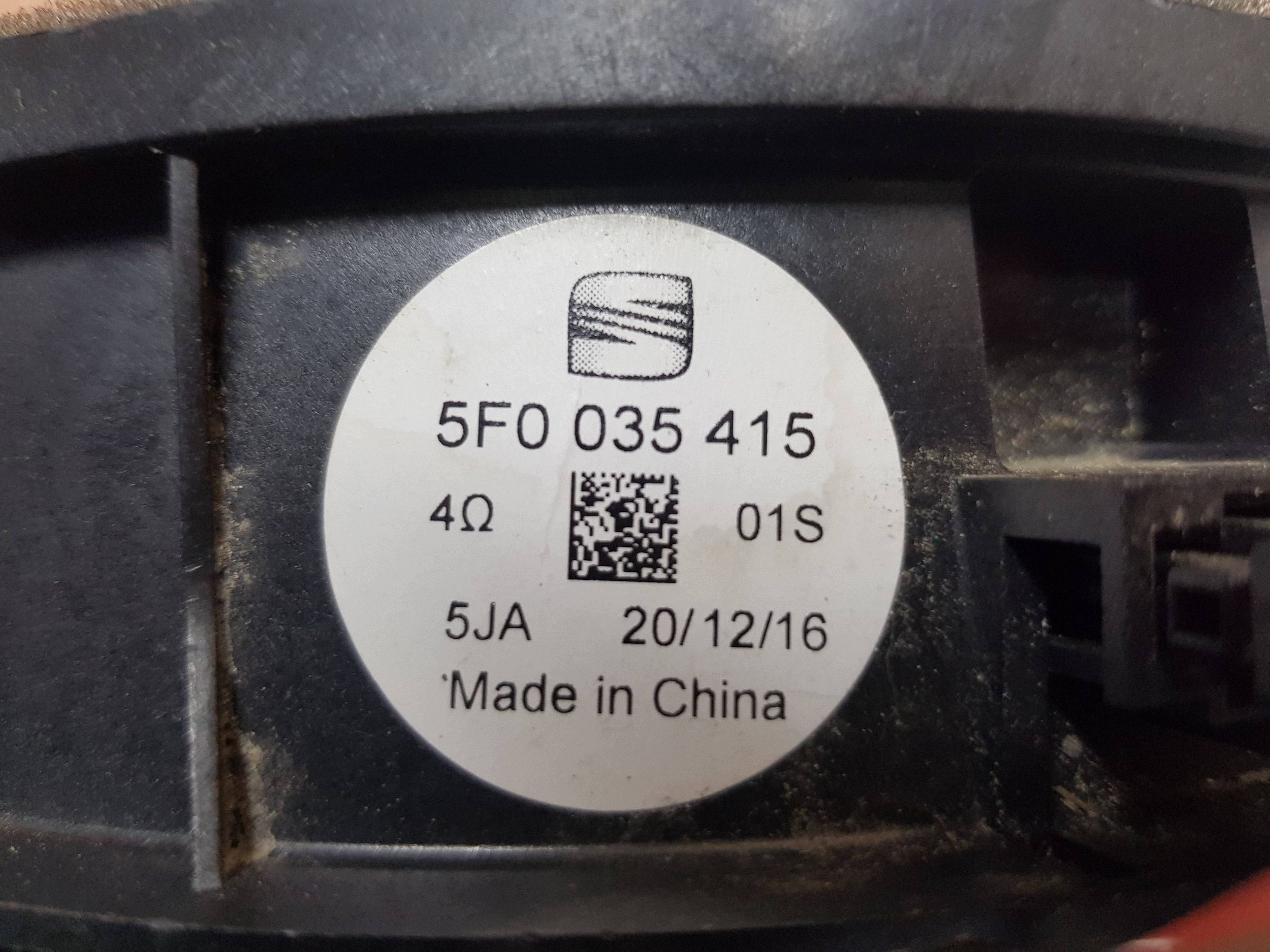 speaker door front 5F0035415 SEAT LEON III 5F0