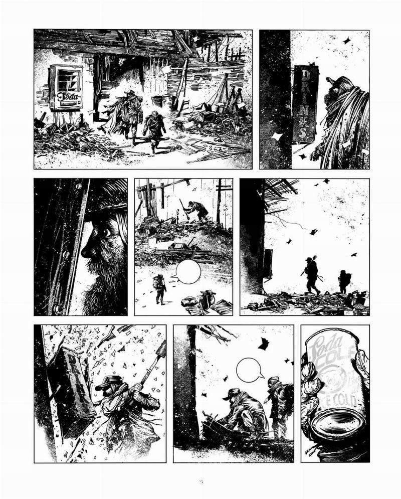 DROGA Manu Larcenet wyd. LIMITOWANE DELUXE biało-czarne Mandioca NOWY folia Autor Manu Larcenet