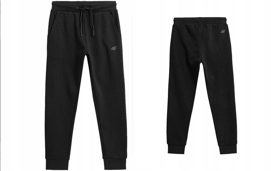 

Spodnie Dresowe 4F Chłopięce JSPMD001 Black 146