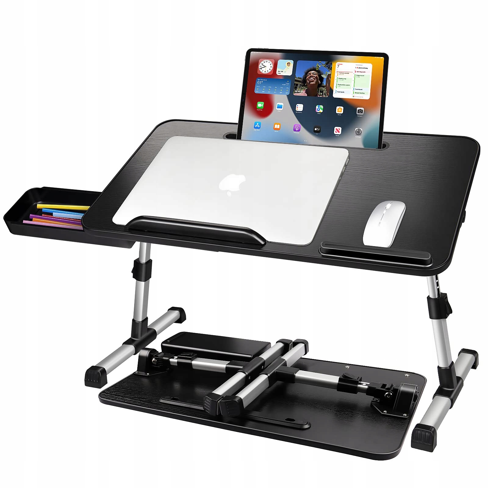 Regulovatelný Stolík Pod Notebook Airopen Skladací Aluminium 53x30CM