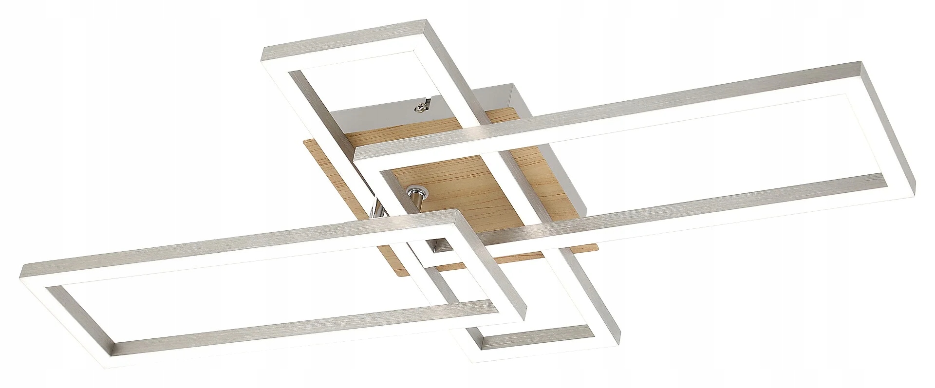Led stropná lampa 24W farba chróm satén 6590 Ashton Rabalux