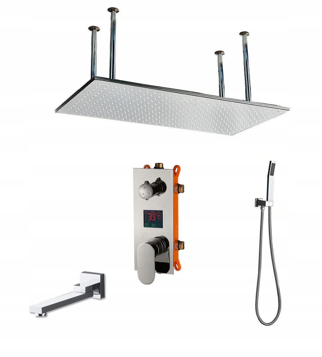 Podomietková Súprava S Dažďovými Tryskami 80x40 Led Otočná