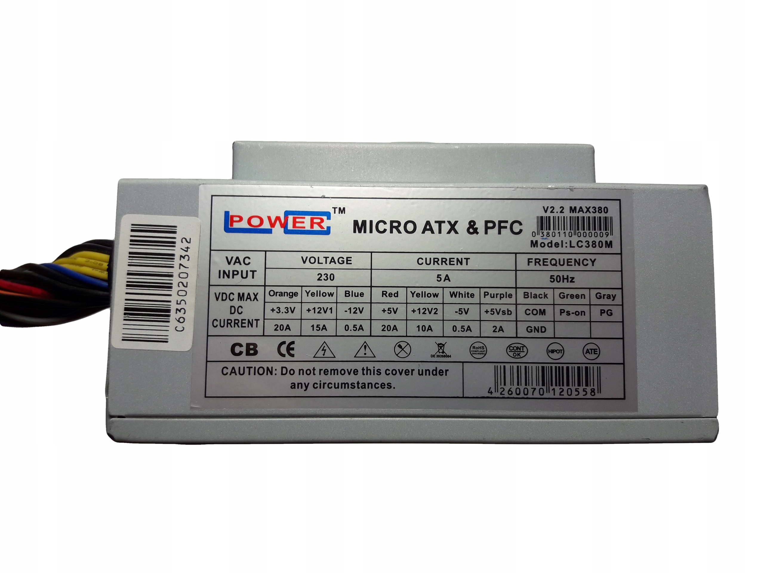 LC Power LC380M 380Watt 118991 Producent LC-Power